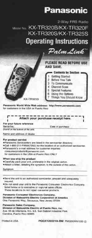Panasonic Two-Way Radio KX-TR320S-page_pdf